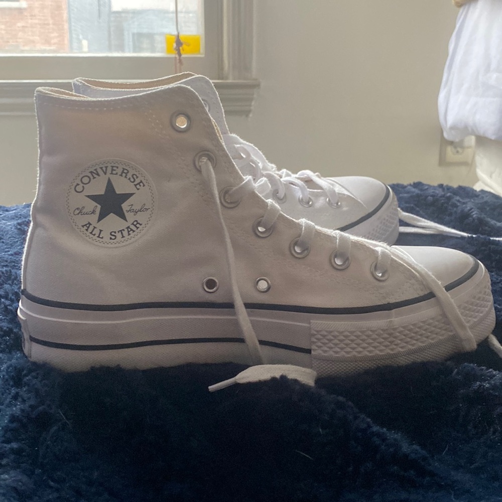 Converse platform high tops